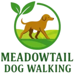 Meadow Tail Dog Walking Logo