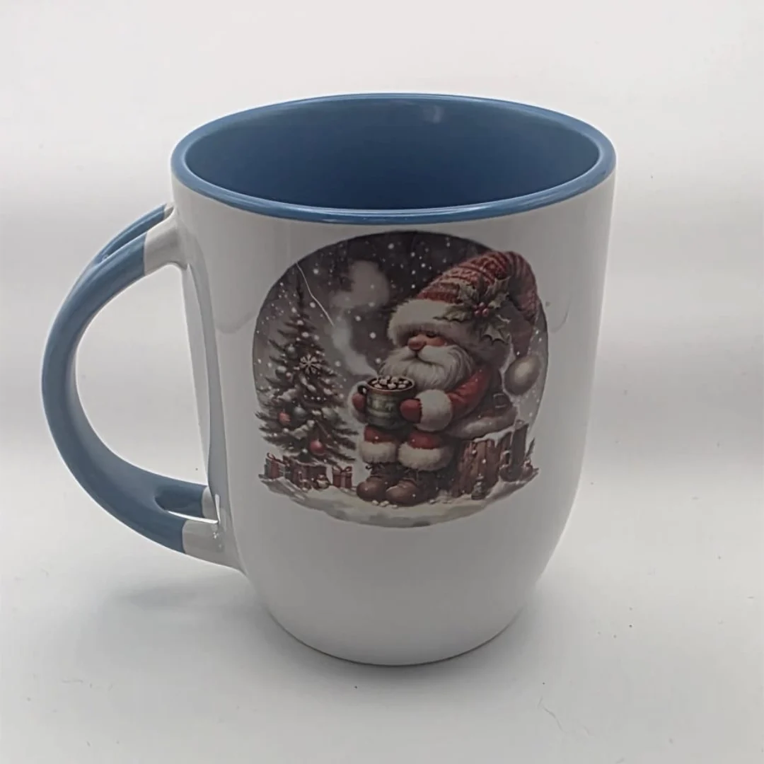 Santa Winter Scene Mug