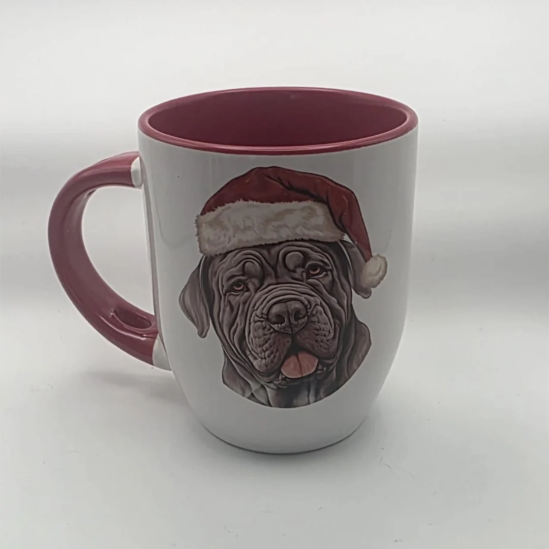 Neapolitan Mastiff Christmas Mug
