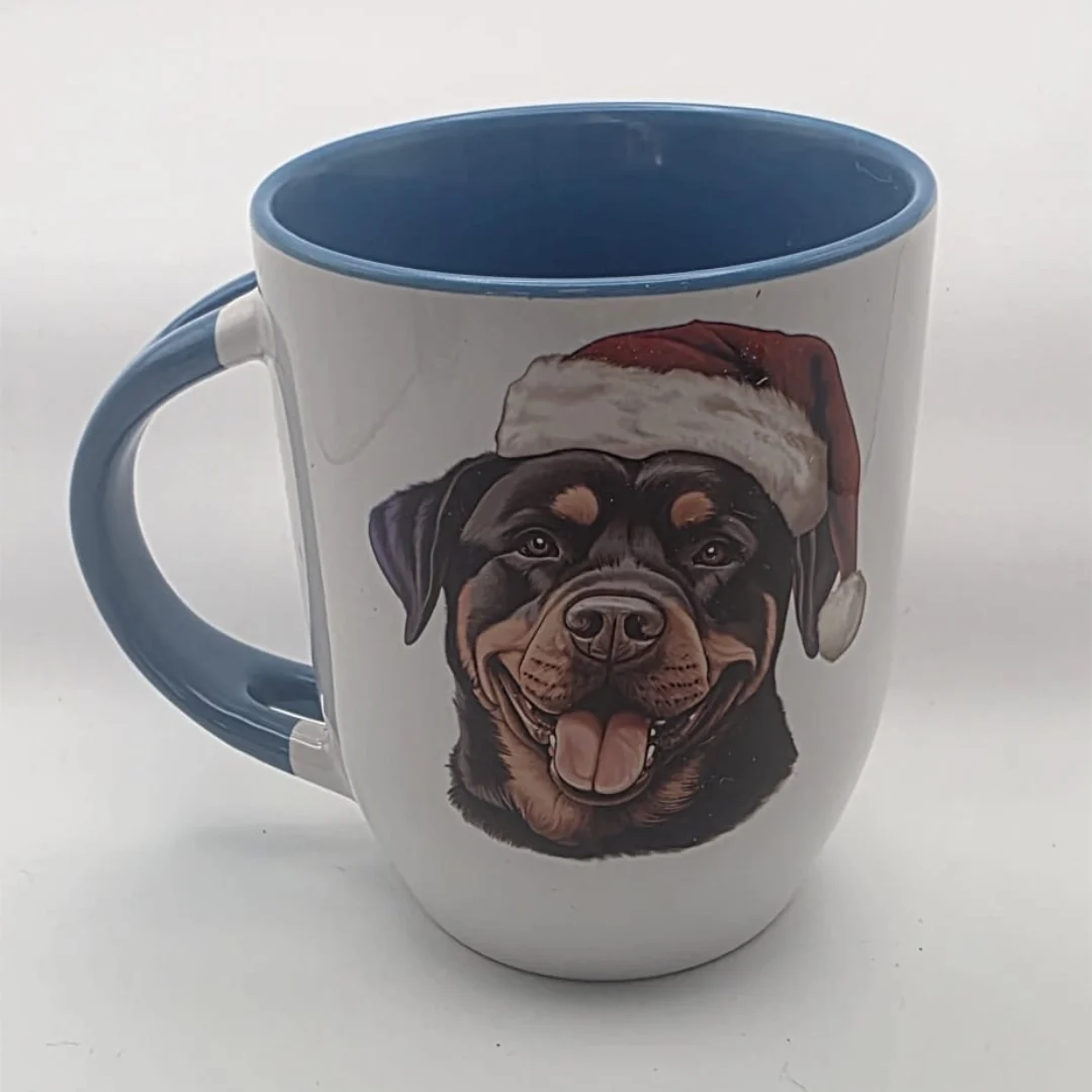 Rottweiler Christmas Mug