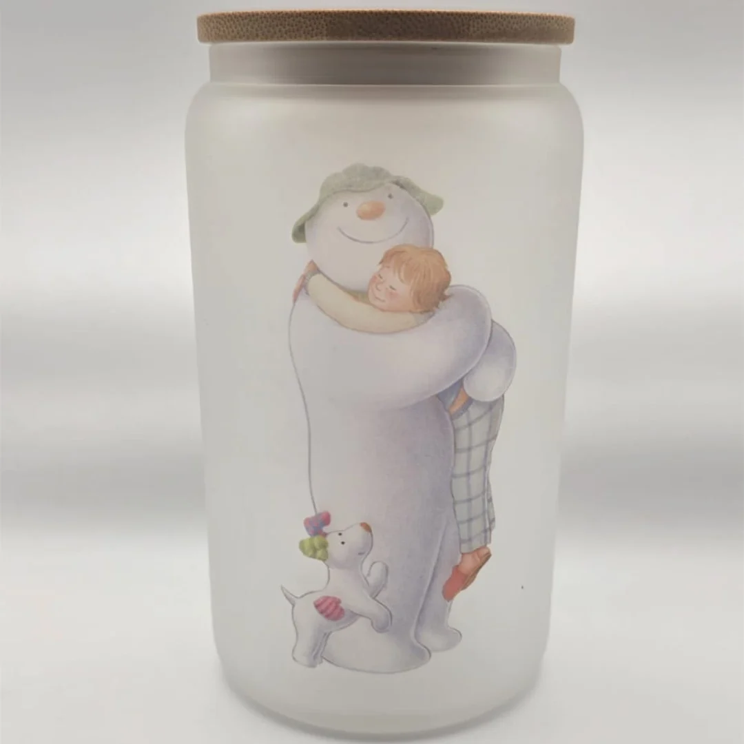The Snowman Glass Tumbler