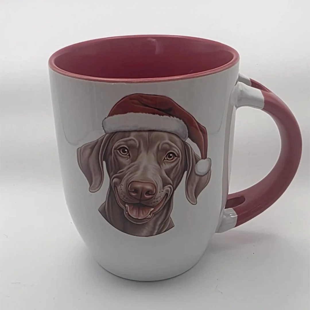 Weimaraner Christmas Mug